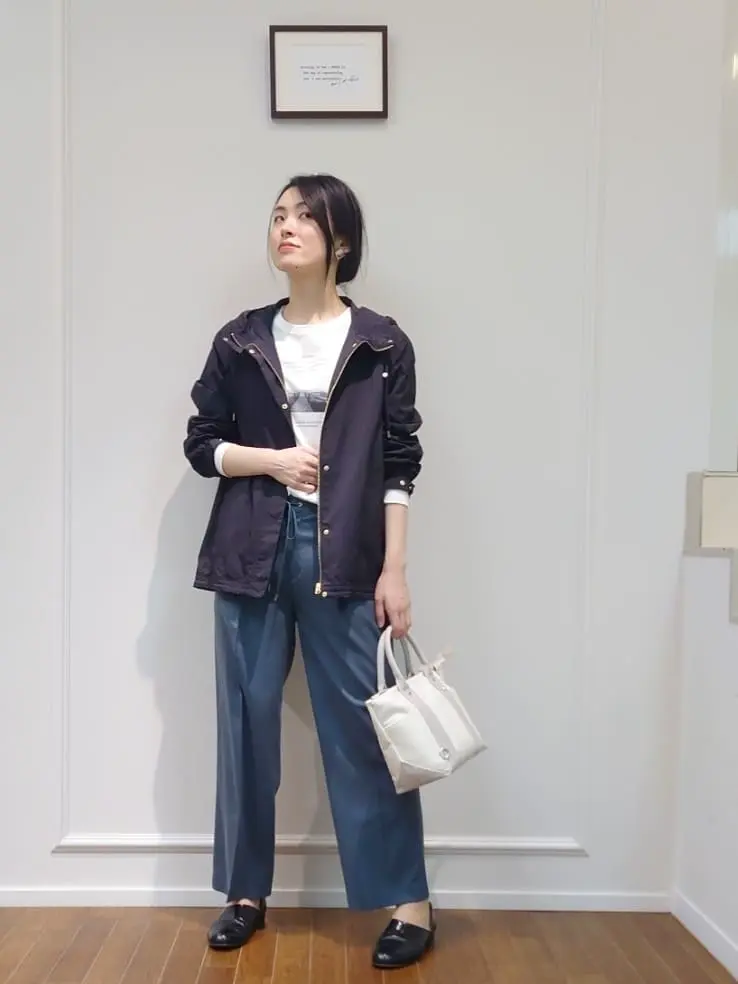  最上 コーディネート画像