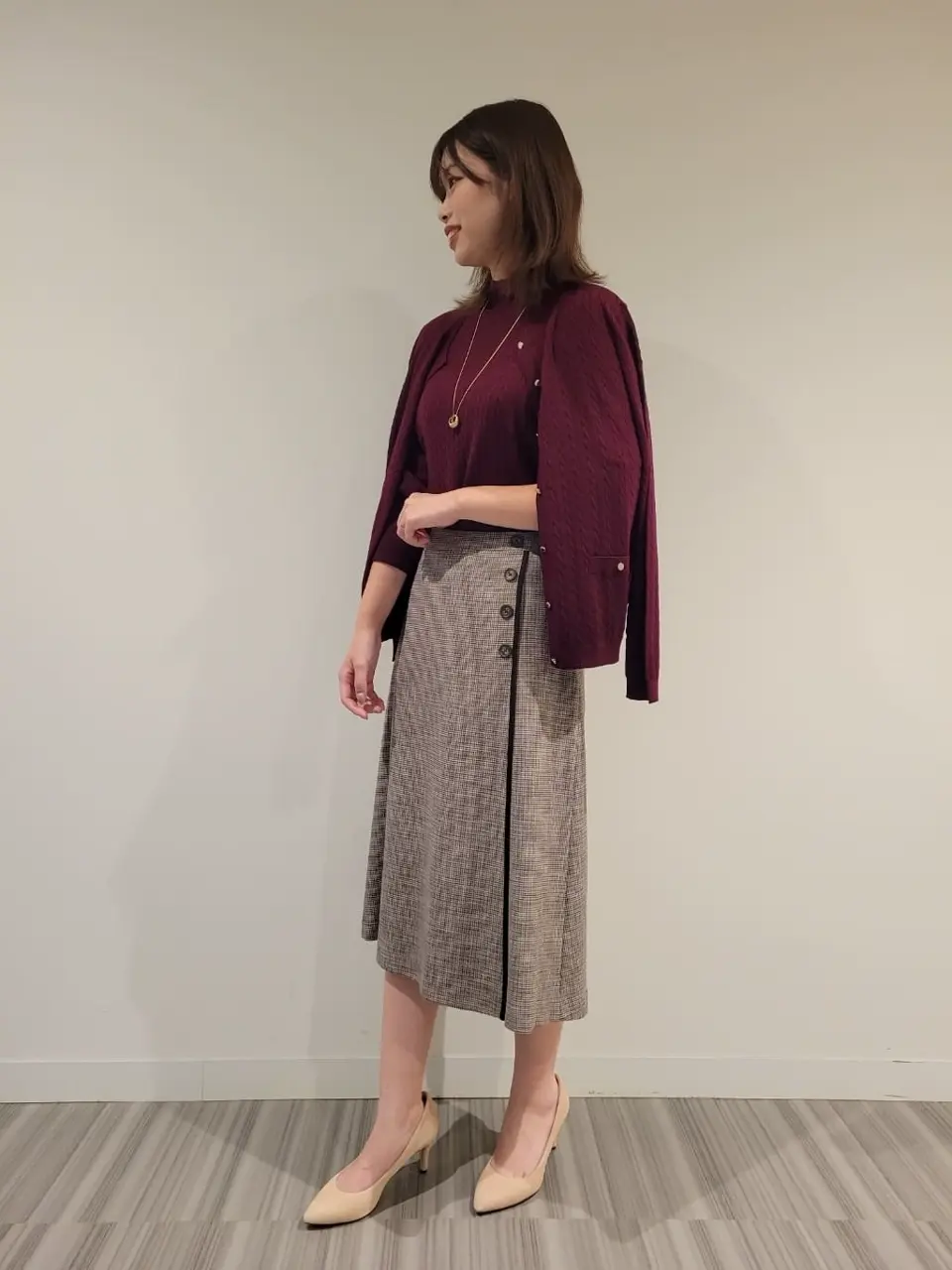 J.PRESS LADIES スタッフ コーディネート画像