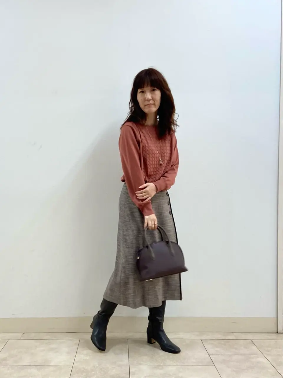 J.PRESS LADIES 前川 コーディネート画像