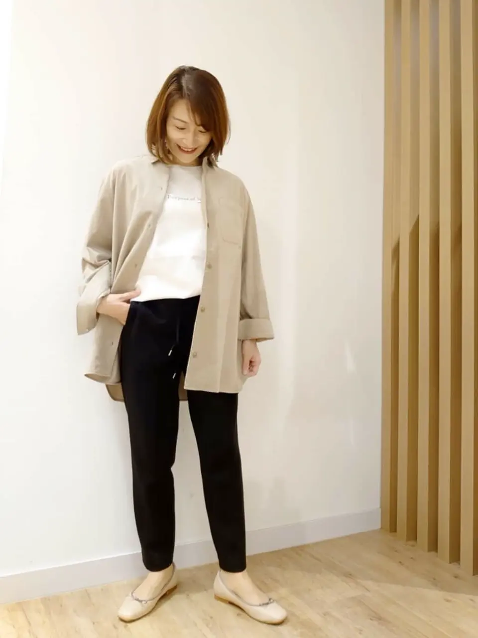  スタッフ コーディネート画像