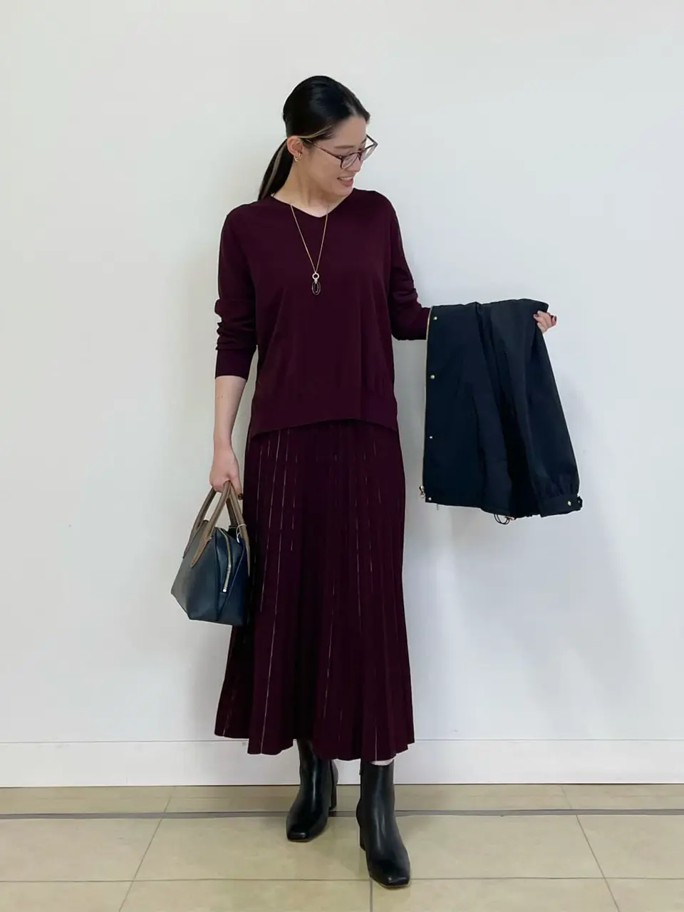 J.PRESS LADIES 佐藤 コーディネート画像