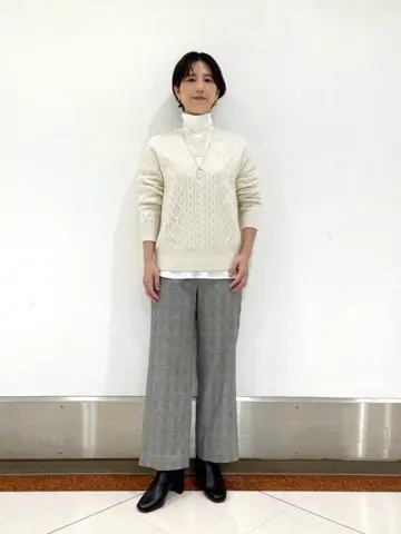 J.PRESS LADIES 島田 コーディネート画像