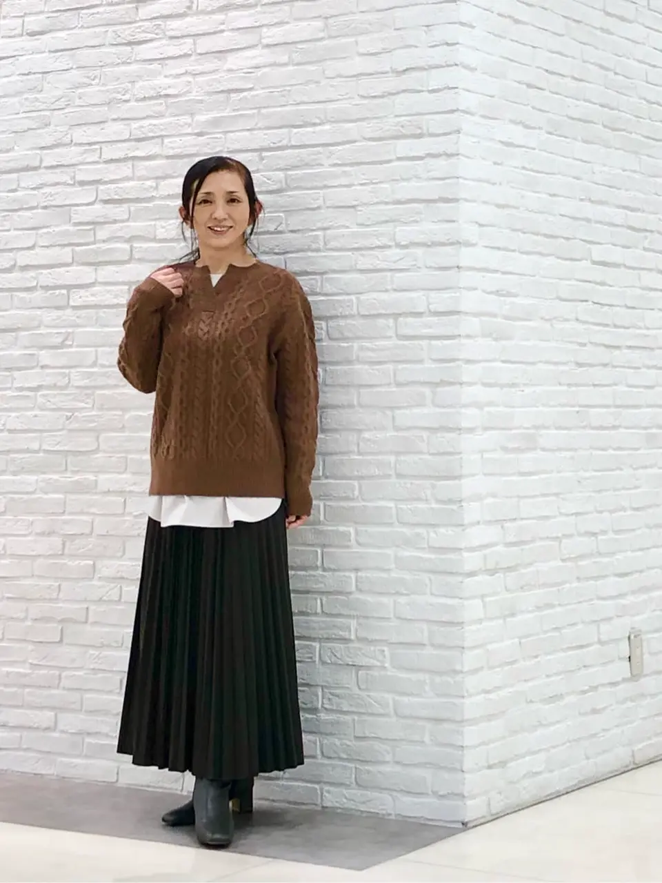 J.PRESS LADIES スタッフ コーディネート画像