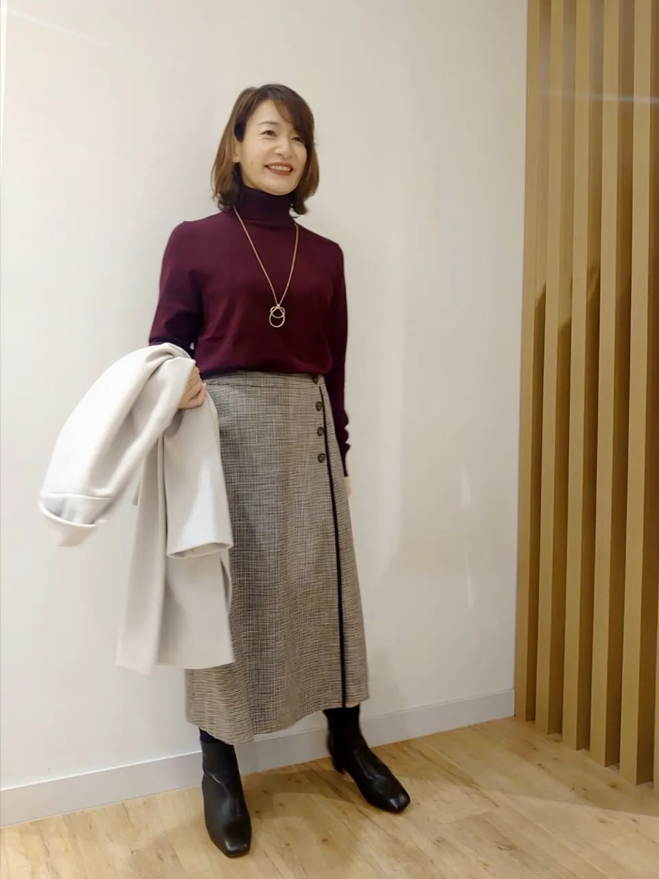 J.PRESS LADIES スタッフ コーディネート画像