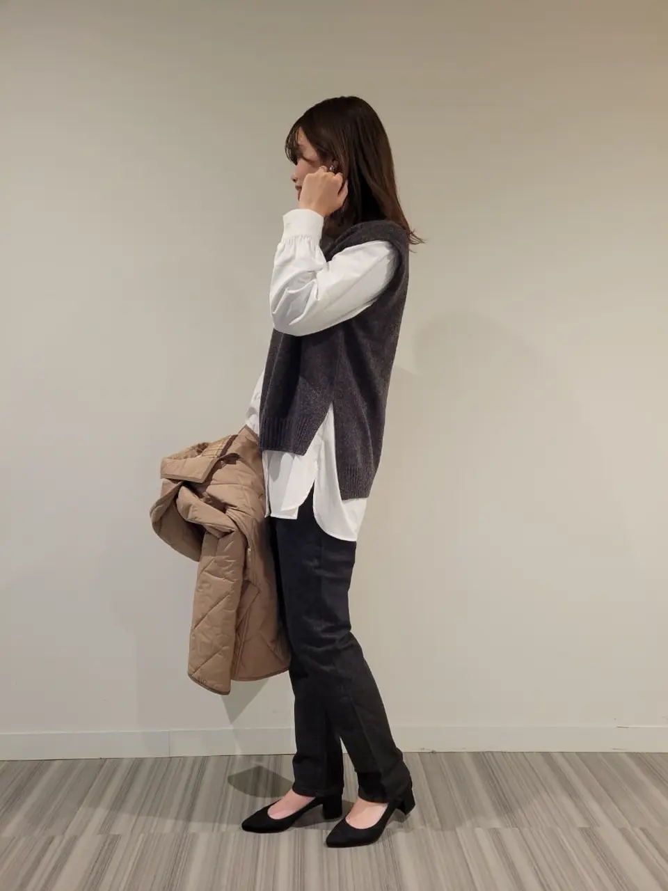 J.PRESS LADIES スタッフ コーディネート画像