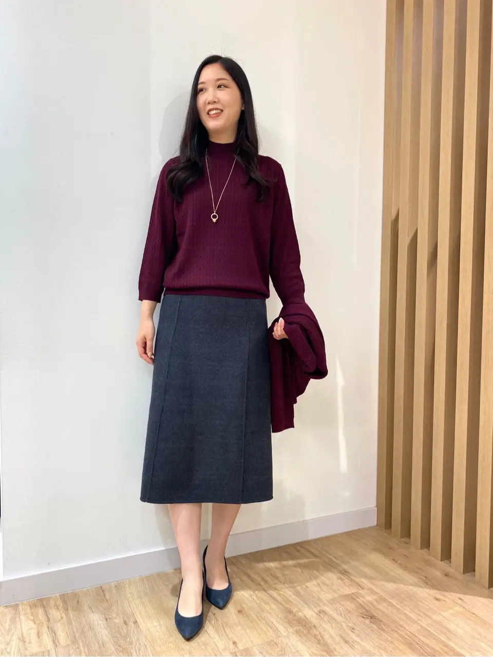 J.PRESS LADIES 早川 コーディネート画像