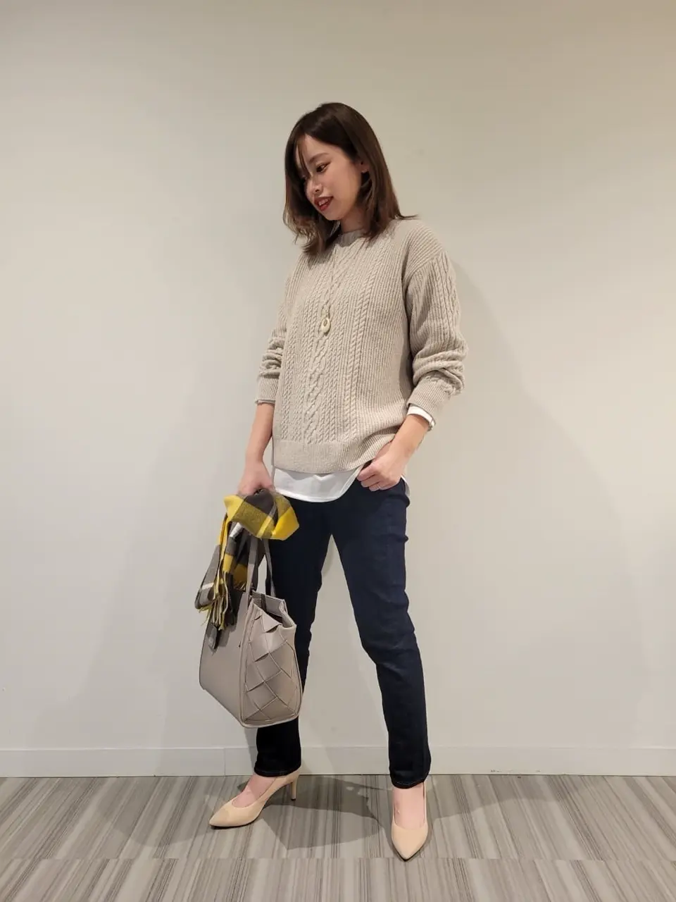 J.PRESS LADIES スタッフ コーディネート画像