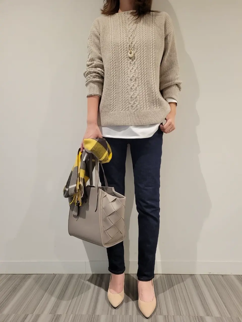 J.PRESS LADIES スタッフ コーディネート画像