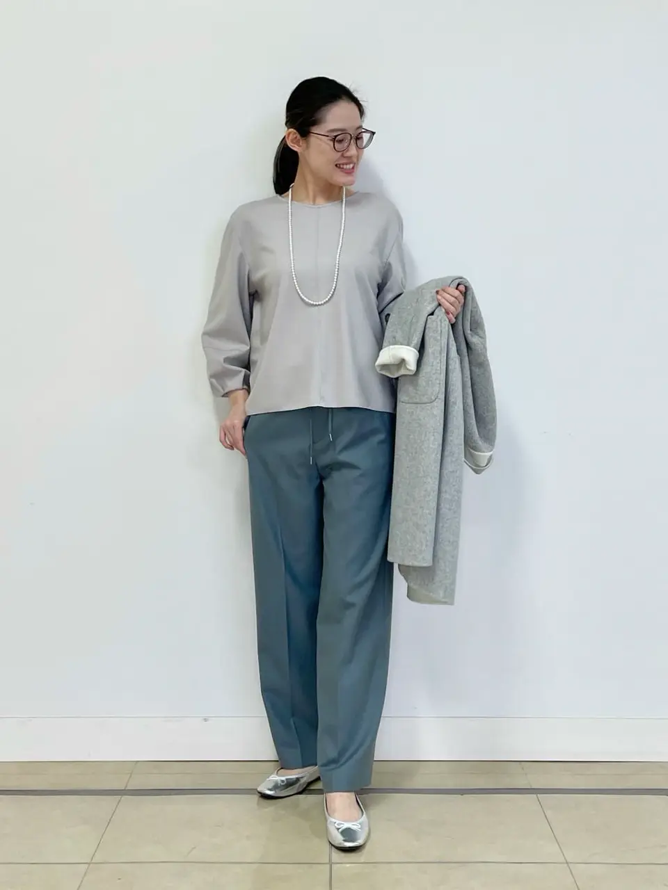 J.PRESS LADIES 佐藤 コーディネート画像