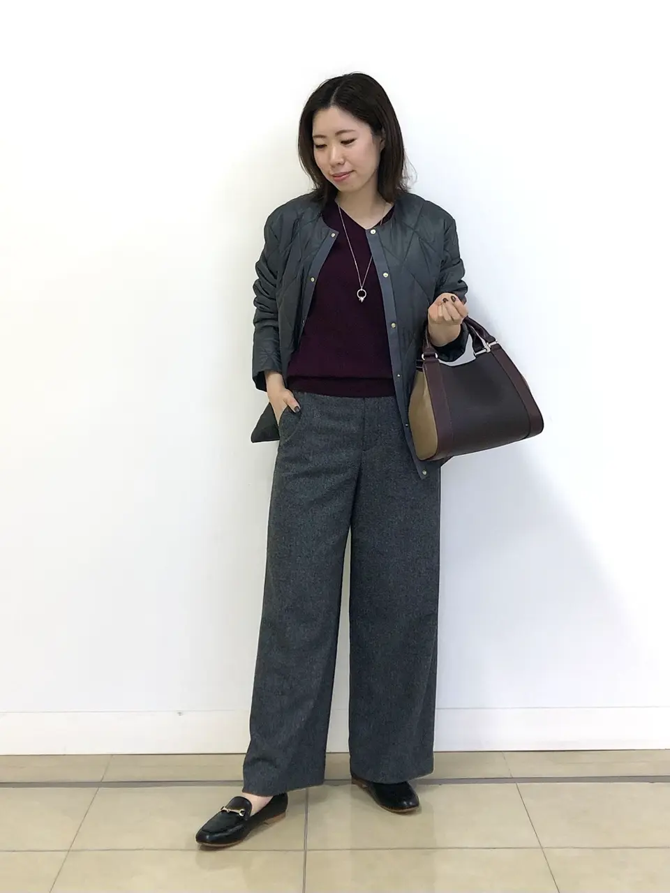 J.PRESS LADIES 金子 コーディネート画像
