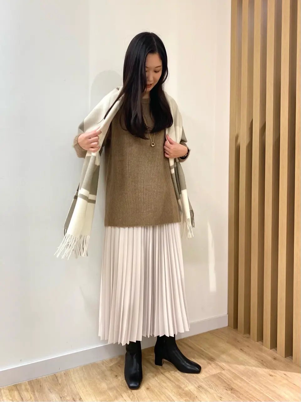 J.PRESS LADIES 早川 コーディネート画像