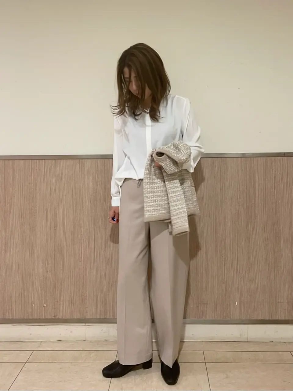 J.PRESS LADIES スタッフ コーディネート画像