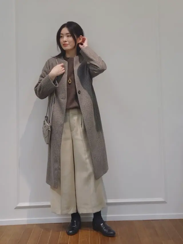  最上 コーディネート画像