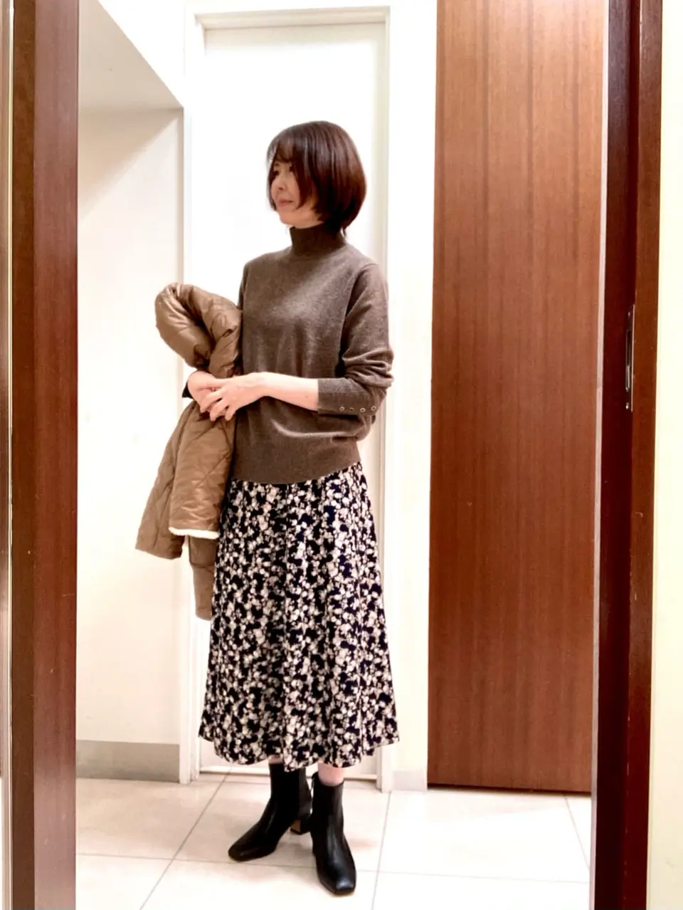 J.PRESS LADIES 河村 コーディネート画像