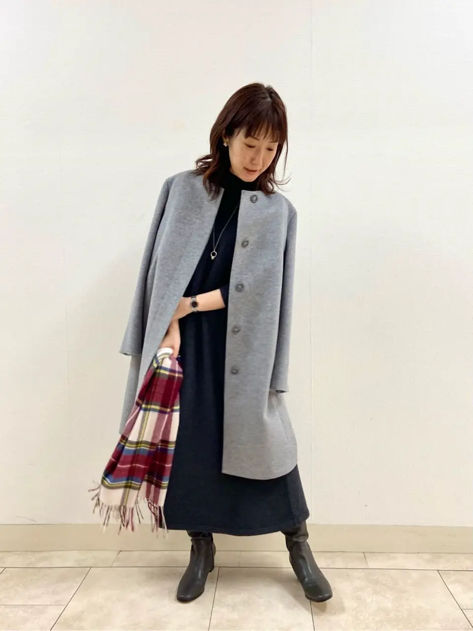 J.PRESS LADIES 前川 コーディネート画像