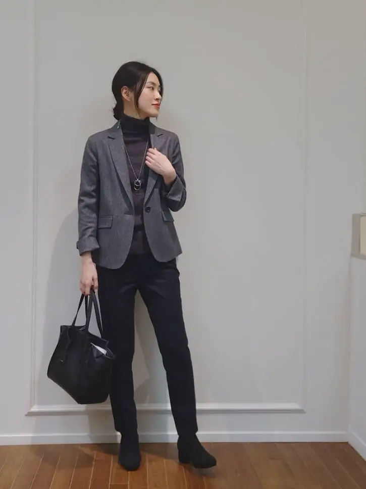  最上 コーディネート画像