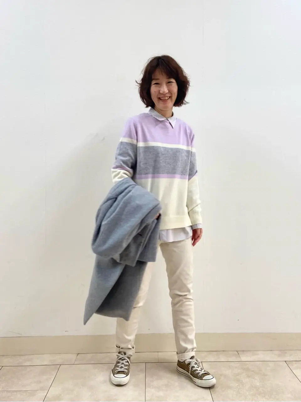 J.PRESS LADIES 前川 コーディネート画像