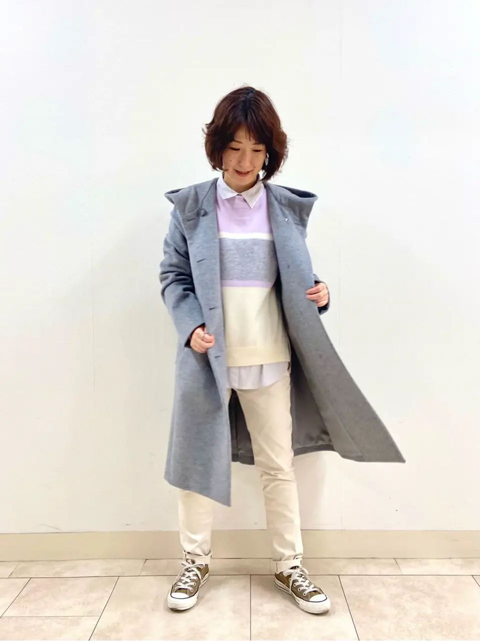 J.PRESS LADIES 前川 コーディネート画像