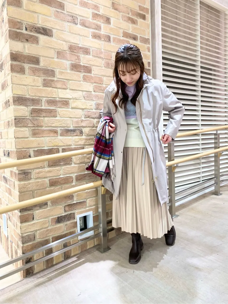 J.PRESS LADIES スタッフ コーディネート画像