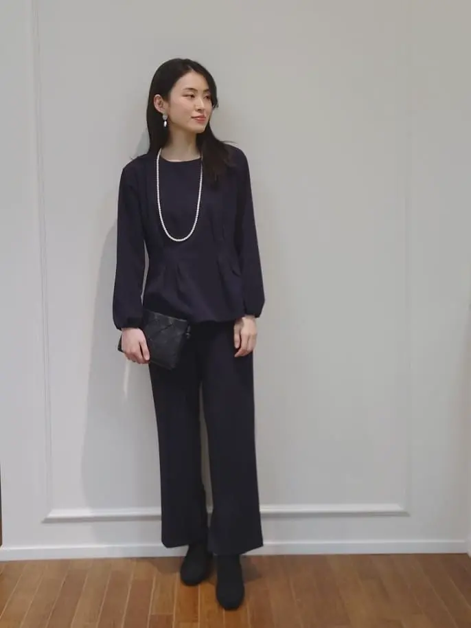  最上 コーディネート画像