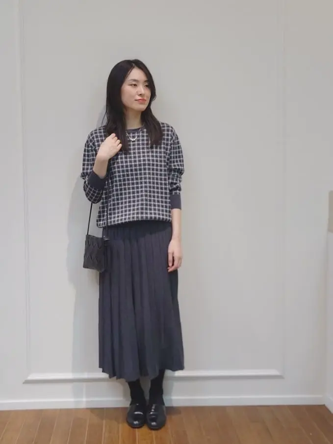  最上 コーディネート画像