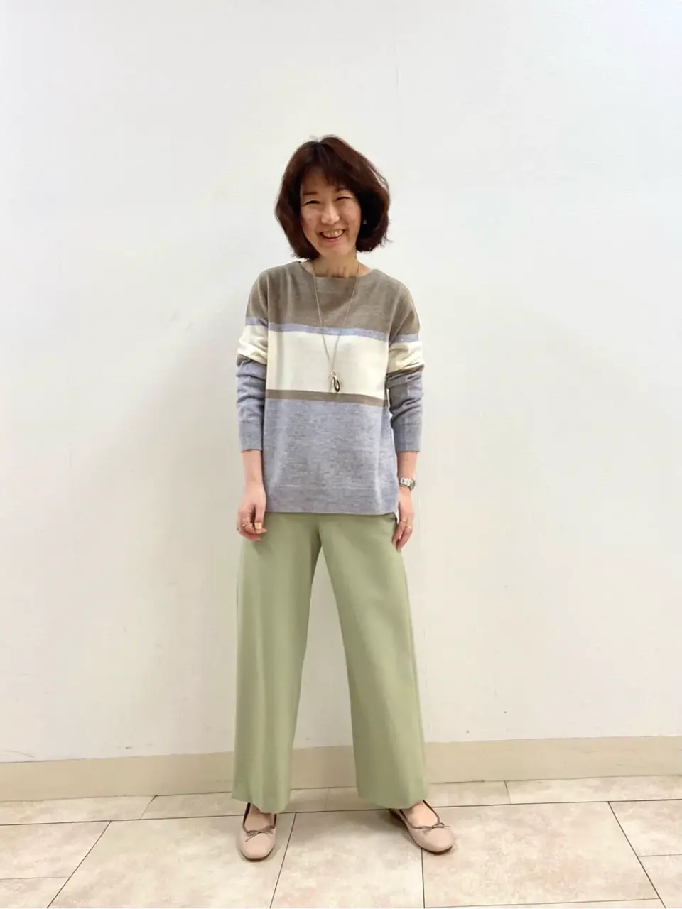 J.PRESS LADIES 前川 コーディネート画像