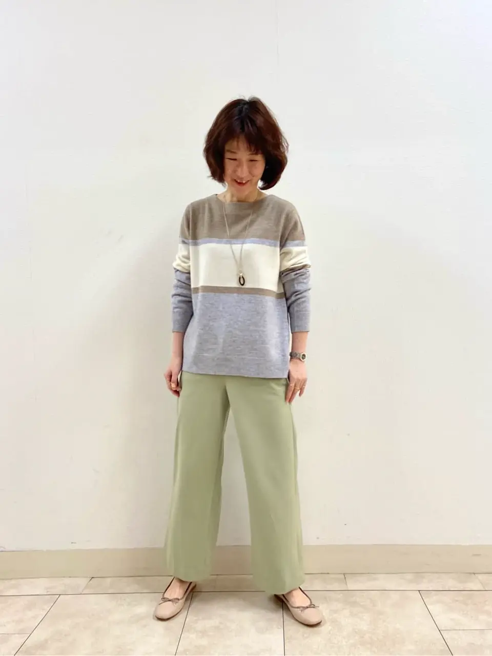 J.PRESS LADIES 前川 コーディネート画像