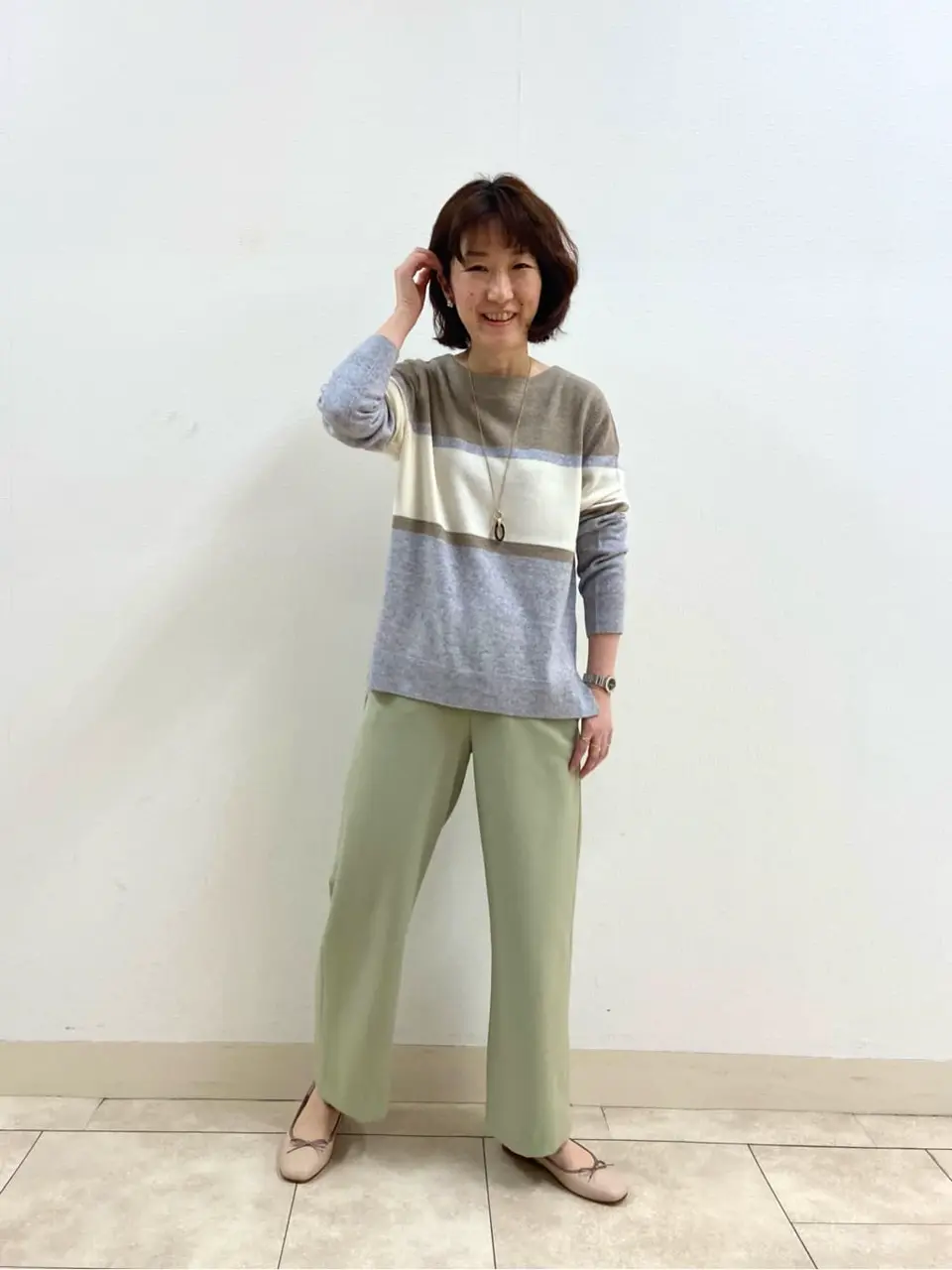 J.PRESS LADIES 前川 コーディネート画像