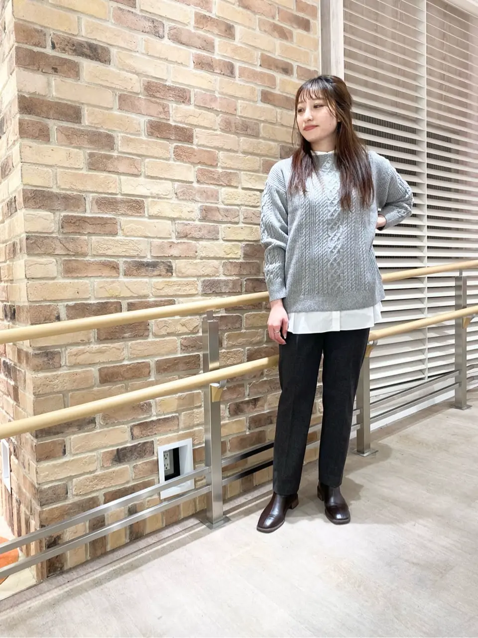 J.PRESS LADIES スタッフ コーディネート画像