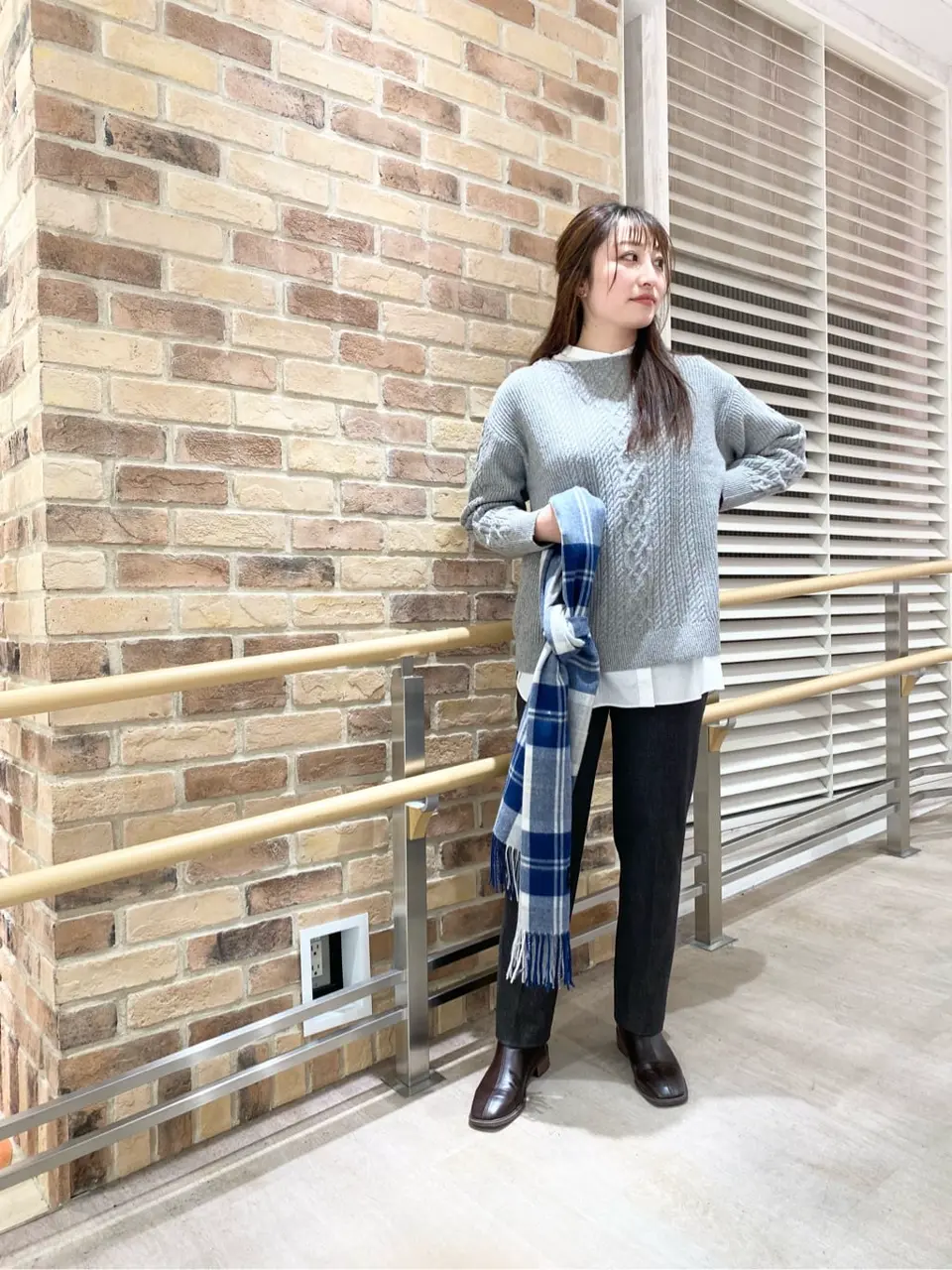 J.PRESS LADIES スタッフ コーディネート画像