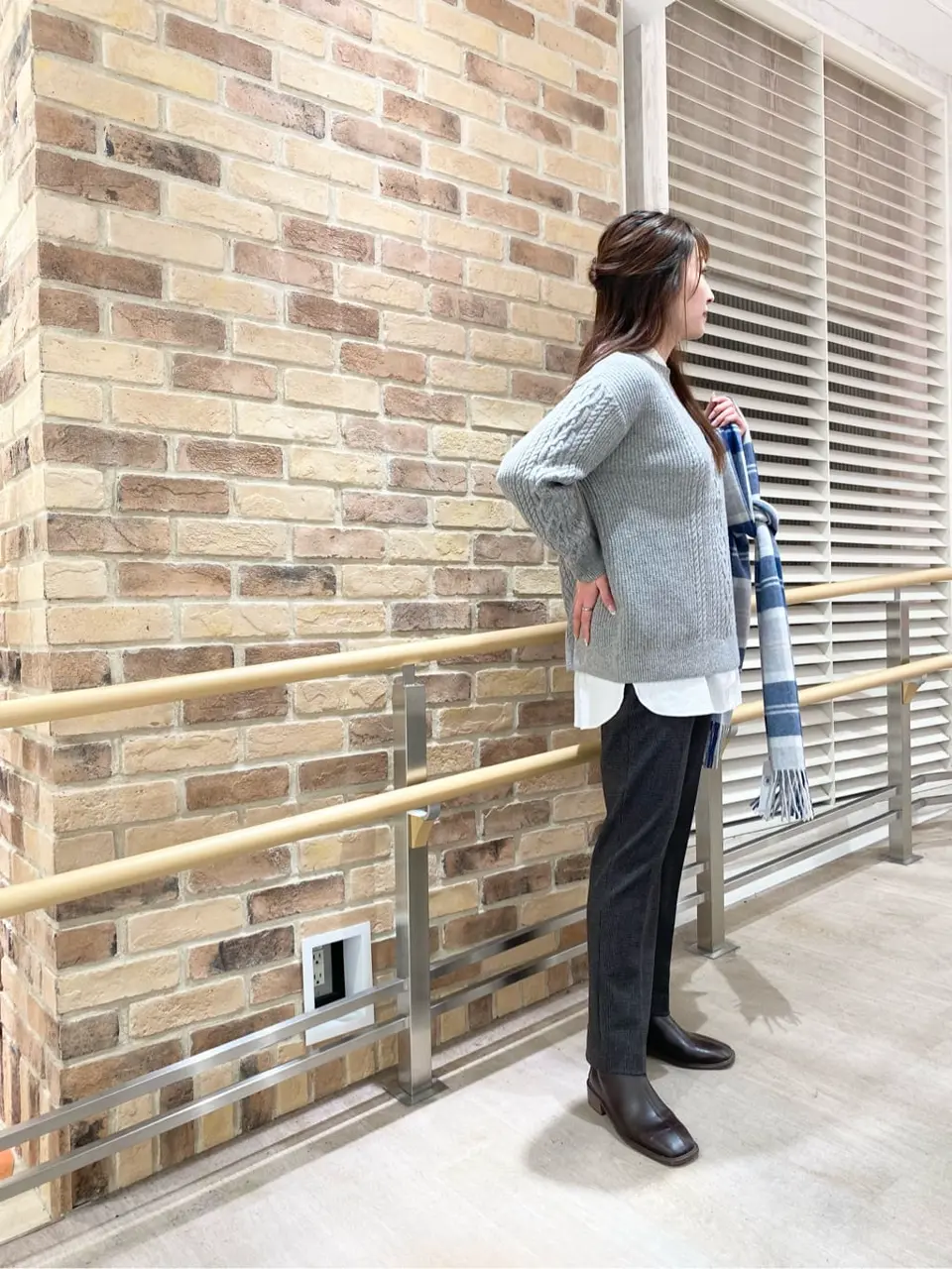 J.PRESS LADIES スタッフ コーディネート画像