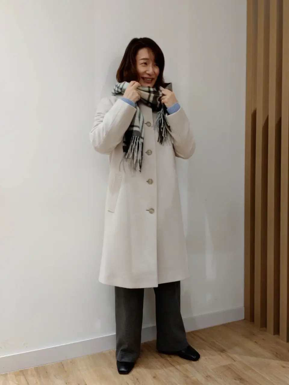 J.PRESS LADIES スタッフ コーディネート画像