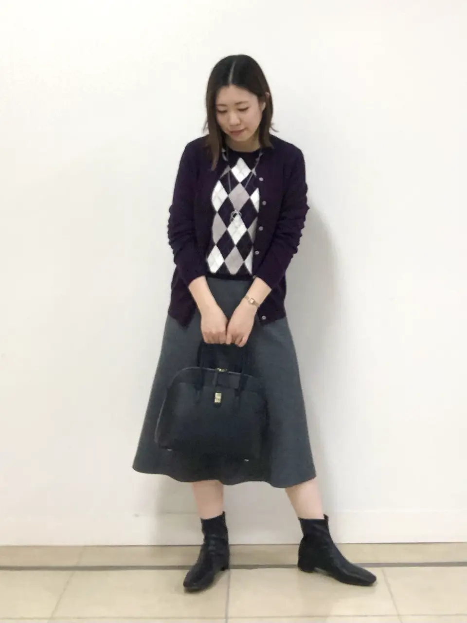 J.PRESS LADIES 金子 コーディネート画像