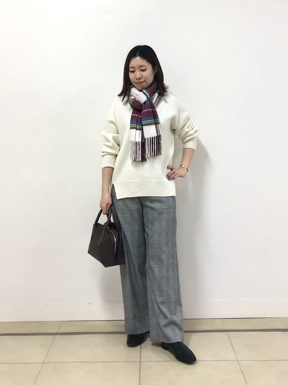 J.PRESS LADIES 金子 コーディネート画像