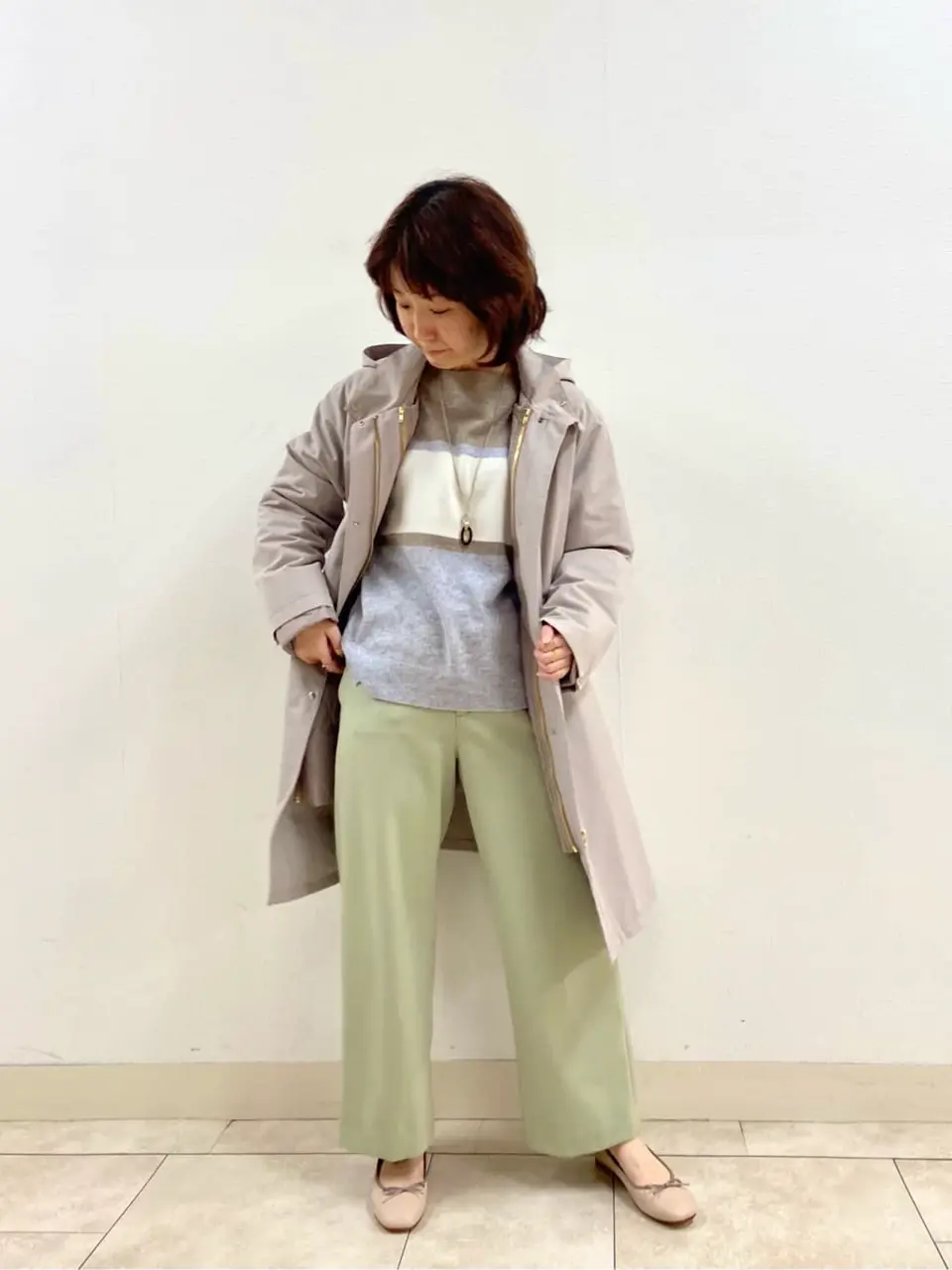 J.PRESS LADIES 前川 コーディネート画像