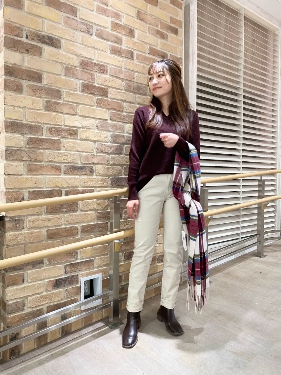 J.PRESS LADIES スタッフ コーディネート画像