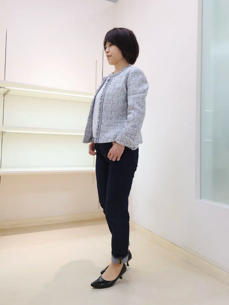 J.PRESS LADIES スタッフ コーディネート画像