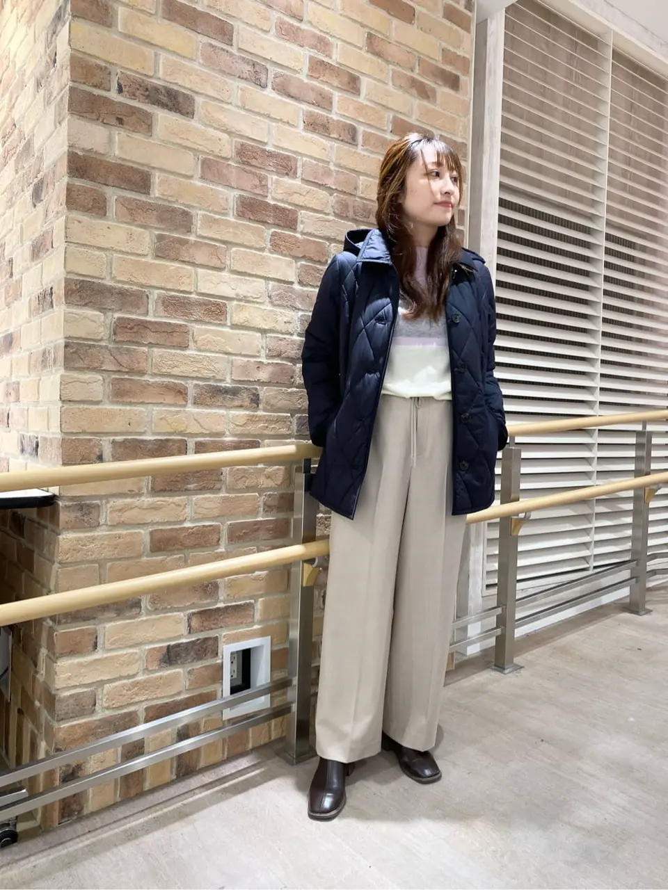 J.PRESS LADIES スタッフ コーディネート画像