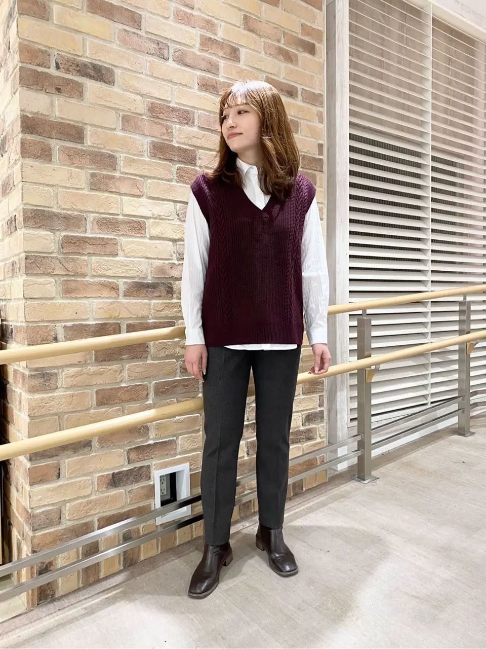 J.PRESS LADIES スタッフ コーディネート画像