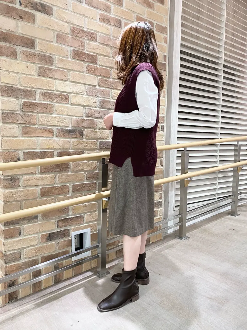 J.PRESS LADIES スタッフ コーディネート画像