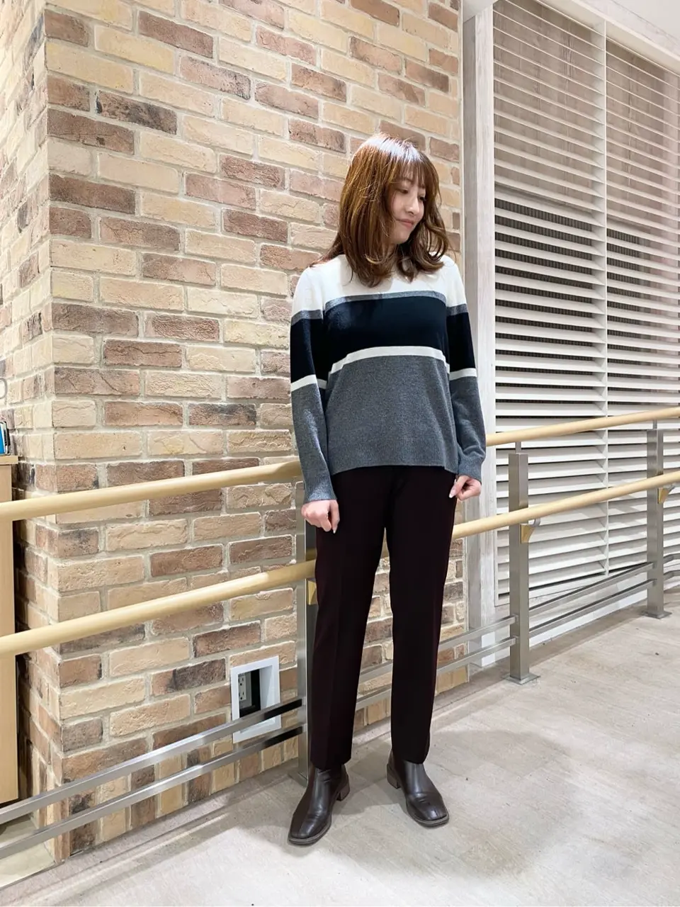 J.PRESS LADIES スタッフ コーディネート画像