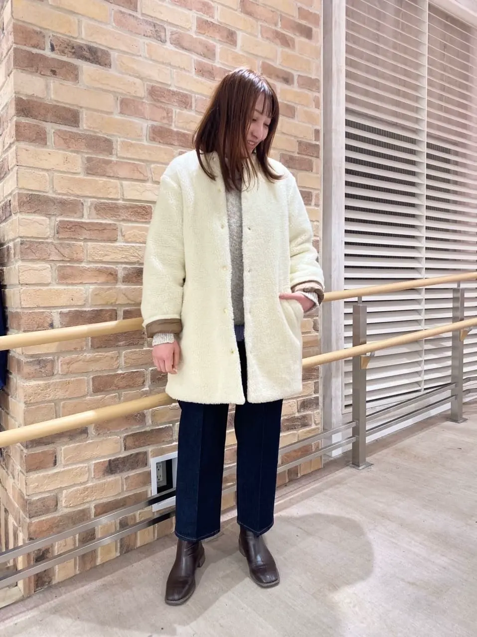 J.PRESS LADIES スタッフ コーディネート画像