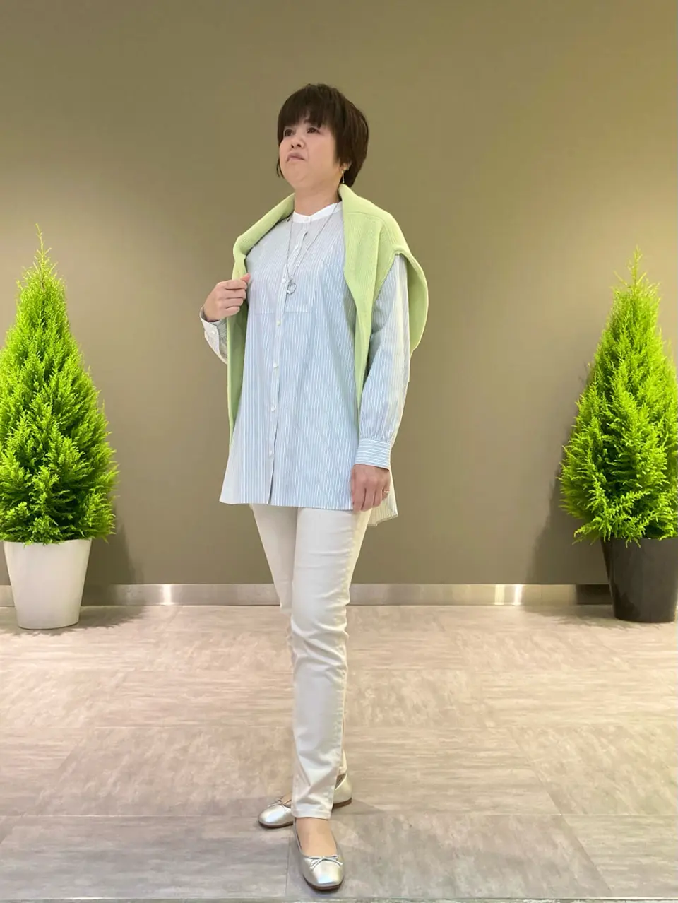 J.PRESS LADIES 山田 コーディネート画像