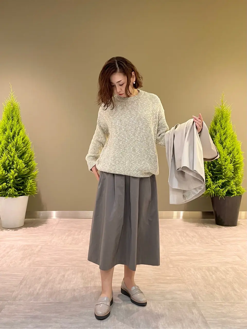 J.PRESS LADIES 髙木元 コーディネート画像