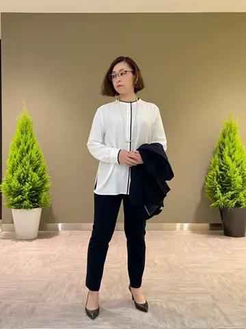 J.PRESS LADIES 髙木元 コーディネート画像