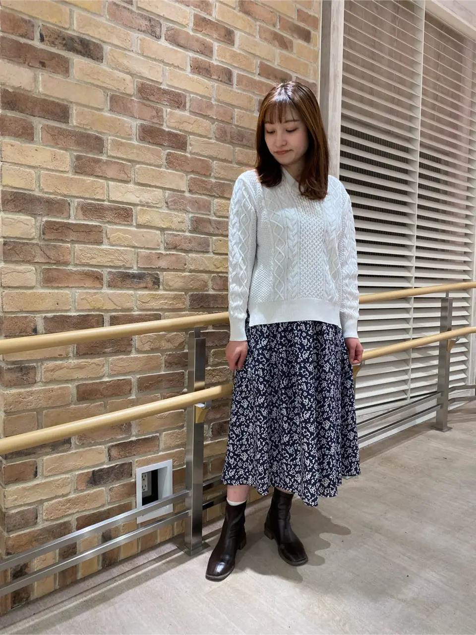 J.PRESS LADIES スタッフ コーディネート画像