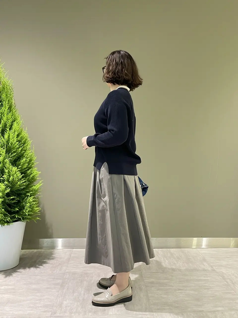 J.PRESS LADIES 髙木元 コーディネート画像