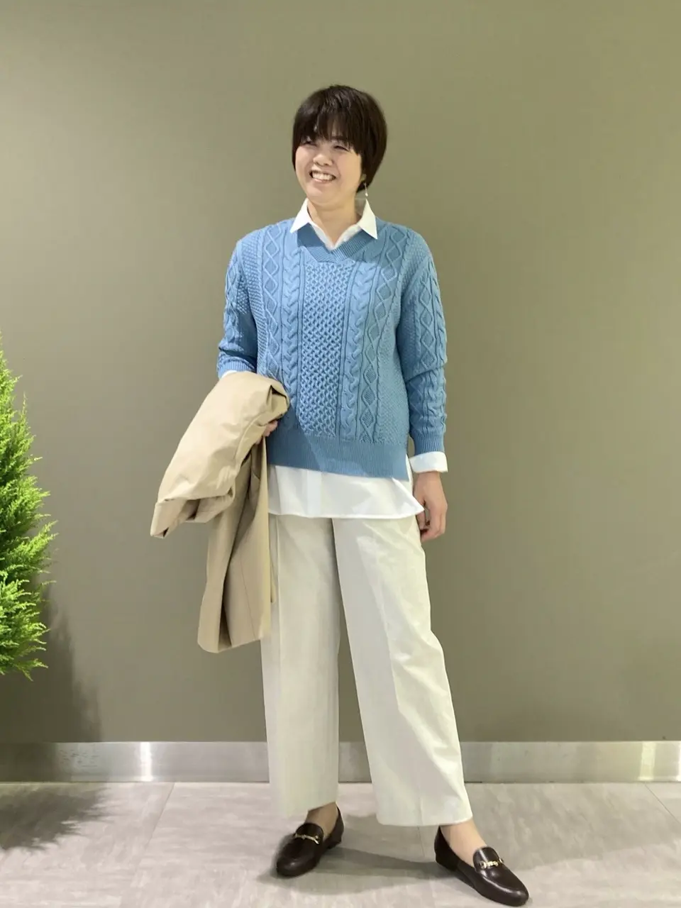 J.PRESS LADIES 山田 コーディネート画像