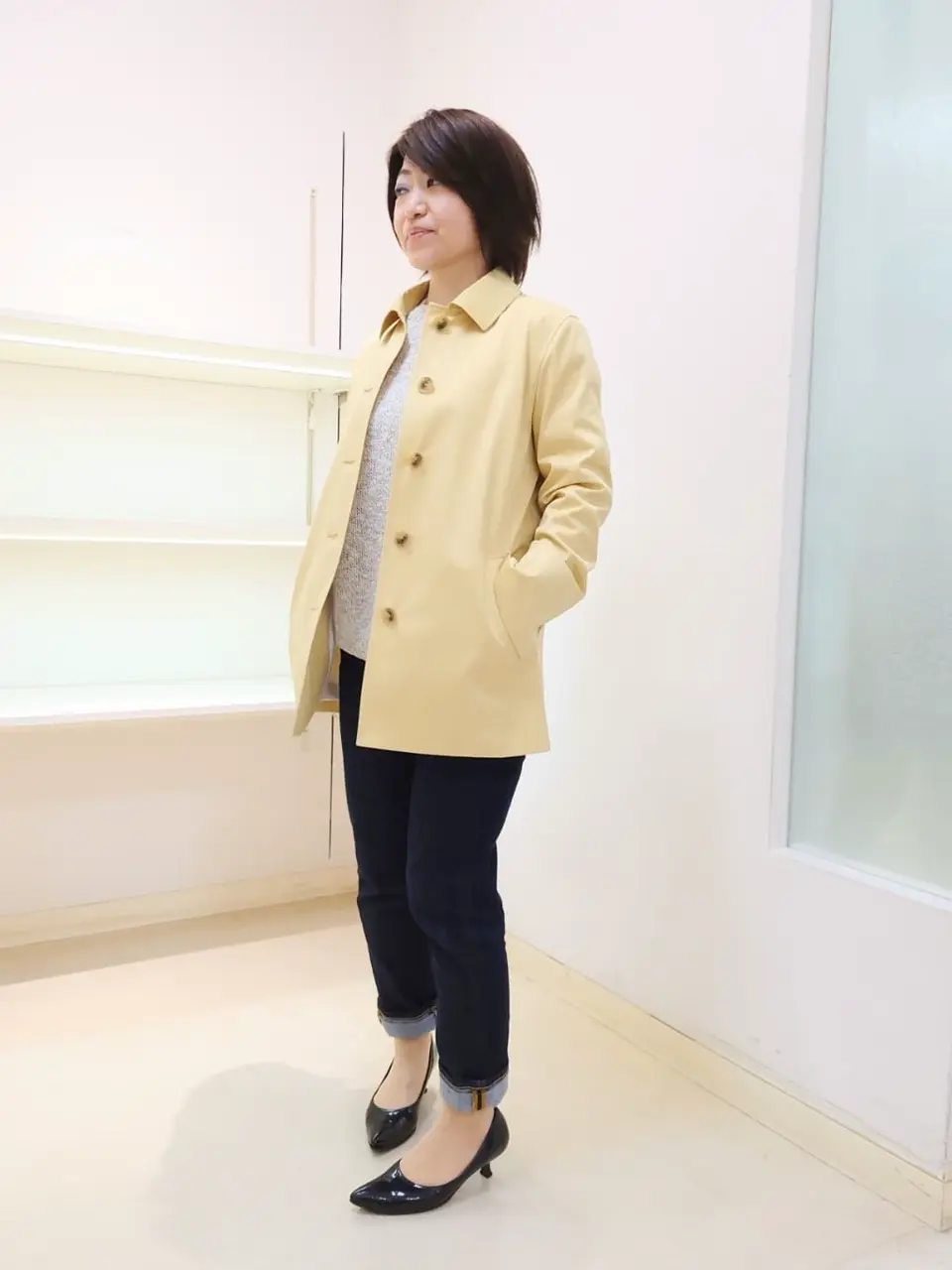 J.PRESS LADIES スタッフ コーディネート画像