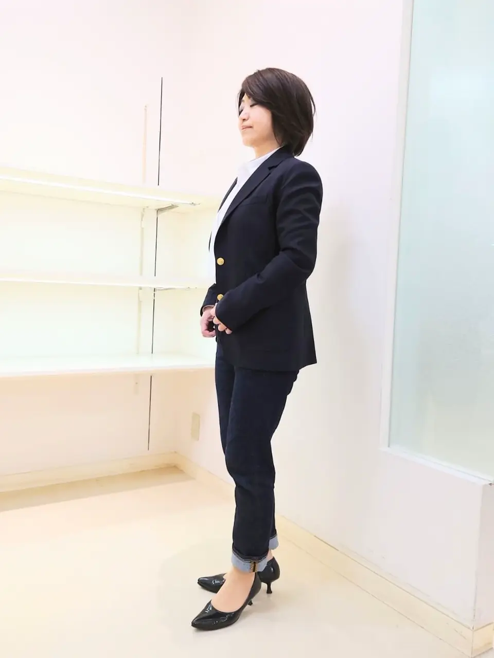 J.PRESS LADIES スタッフ コーディネート画像